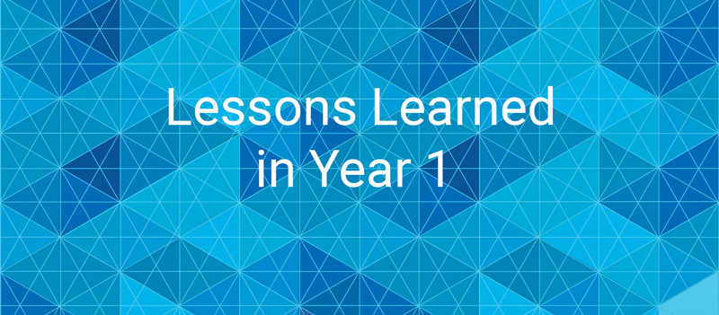 Words of Wisdom: Lessons from Year 1