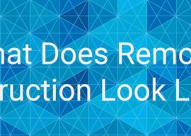 What Does Remote Instruction Look Like?