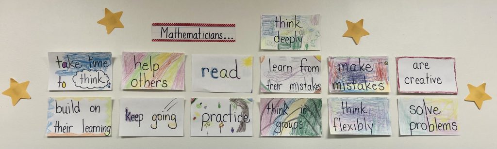 Norms from a grade 2 classroom